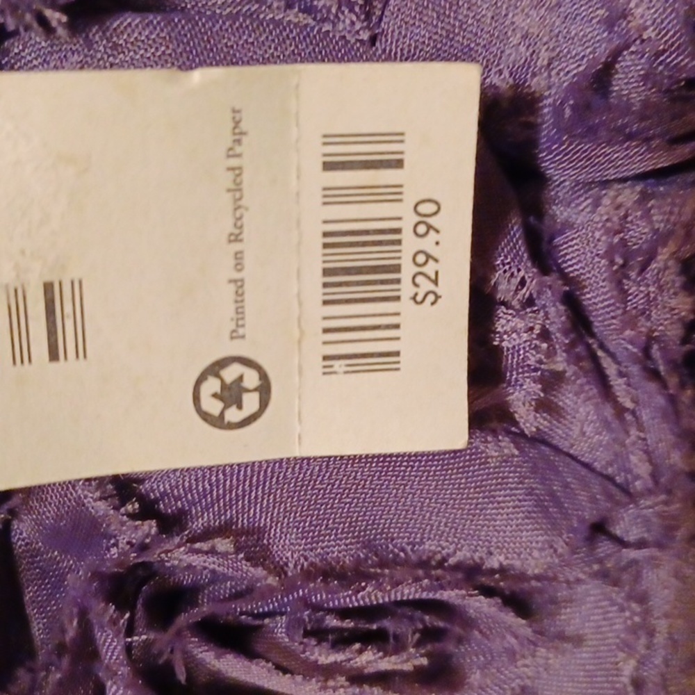 NWT - The Limited Floral Sleeveless Purple Top - Medium - Picture 4 of 5